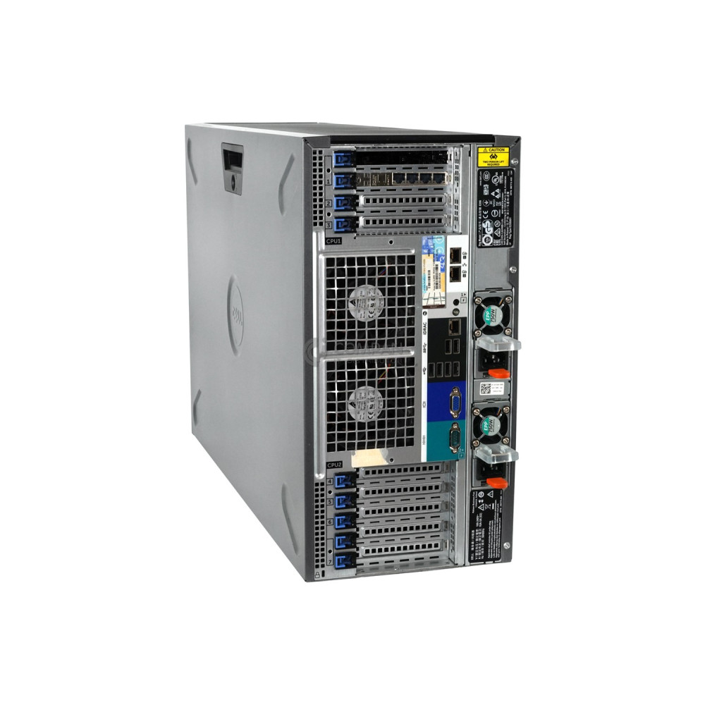 T630-16SFF DELL POWEREDGE T630 1X INTEL XEON E5-2620 V4 @ 2.10GHZ RAM 64GB(4X 16GB  DDR4  4X 2400MHZ ) 2X 300GB5X 1TB(7X SAS )
